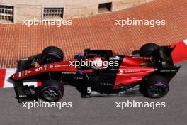 Theo Pourchaire (FRA) ART Grand Prix. 26.05.2023. FIA Formula 2 Championship, Rd 6, Qualifying Day, Monte Carlo, Monaco, Friday.