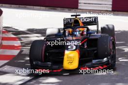 Jak Crawford (USA) Hitech Pule-Eight. 26.05.2023. FIA Formula 2 Championship, Rd 6, Qualifying Day, Monte Carlo, Monaco, Friday.