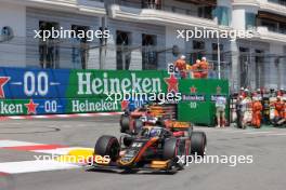 Juan Manuel Correa (USA) Van Amersfoort Racing. 27.05.2023. FIA Formula 2 Championship, Rd 6, Monte Carlo, Monaco, Sprint Race, Saturday.