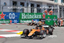 Jehan Daruvala (IND) MP Motorsport. 27.05.2023. FIA Formula 2 Championship, Rd 6, Monte Carlo, Monaco, Sprint Race, Saturday.