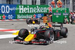 Isack Hadjar (FRA) Hitech Pule-Eight. 27.05.2023. FIA Formula 2 Championship, Rd 6, Monte Carlo, Monaco, Sprint Race, Saturday.