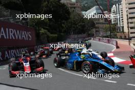 Clement Novalak (FRA) Trident and Amaury Cordeel (BEL) Virtuosi Racing. 27.05.2023. FIA Formula 2 Championship, Rd 6, Monte Carlo, Monaco, Sprint Race, Saturday.