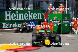 Dennis Hauger (DEN) MP Motorsport. 25.05.2023. FIA Formula 2 Championship, Rd 6, Practice Day, Monte Carlo, Monaco, Thursday.