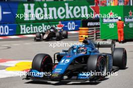 Amaury Cordeel (BEL) Virtuosi Racing. 25.05.2023. FIA Formula 2 Championship, Rd 6, Practice Day, Monte Carlo, Monaco, Thursday.