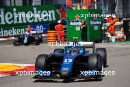 Amaury Cordeel (BEL) Virtuosi Racing. 25.05.2023. FIA Formula 2 Championship, Rd 6, Practice Day, Monte Carlo, Monaco, Thursday.