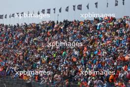 Circuit atmosphere - fans in the grandstand. 26.08.2023. FIA Formula 2 Championship, Rd 12, Sprint Race, Zandvoort, Netherlands, Saturday.