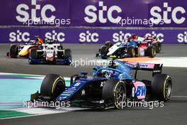 Victor Martins (FRA) ART Grand Prix. 18.03.2023. FIA Formula 2 Championship, Rd 2, Sprint Race, Jeddah, Saudi Arabia, Saturday.