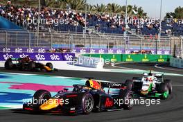 Jak Crawford (USA) Hitech Pule-Eight. 19.03.2023. FIA Formula 2 Championship, Rd 2, Feature Race, Jeddah, Saudi Arabia, Sunday.