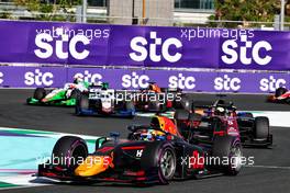Ayumu Iwasa (JPN) Dams. 19.03.2023. FIA Formula 2 Championship, Rd 2, Feature Race, Jeddah, Saudi Arabia, Sunday.