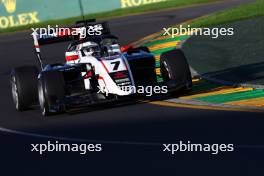 Kaylen Frederick (USA) ART Grand Prix. 31.03.2023. FIA Formula 3 Championship, Rd 2, Melbourne, Australia, Friday.