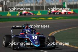 Franco Colapinto (ARG) MP Motorsport. 01.04.2023. FIA Formula 3 Championship, Rd 2, Sprint Race, Melbourne, Australia, Saturday.