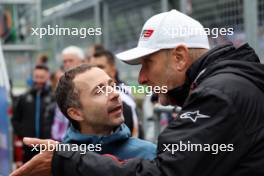 (L to R): Nicolas Todt (FRA) Driver Manager with Bruno Michel (FRA) F2 and F3 Chief Executive Officer. 01.07.2023. FIA Formula 3 Championship, Rd 6, Sprint Race, Spielberg, Austria, Saturday.