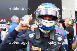Race winner Zak O'Sullivan (GBR) Prema Racing celebrates in parc ferme. 02.07.2023. FIA Formula 3 Championship, Rd 6, Feature Race, Spielberg, Austria, Sunday.
