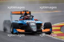 Nikita Bedrin (ITA) Jenzer Motorsport. 28.07.2023. Formula 3 Championship, Rd 9, Spa-Francorchamps, Belgium, Friday.