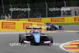 Gabriele Mini (ITA) Hitech Pulse-Eight. 29.07.2023. Formula 3 Championship, Rd 9, Sprint Race, Spa-Francorchamps, Belgium, Saturday.