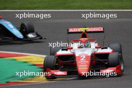 Dino Beganovic (SWE) Prema Racing. 30.07.2023. Formula 3 Championship, Rd 9, Feature Race, Spa-Francorchamps, Belgium, Sunday.