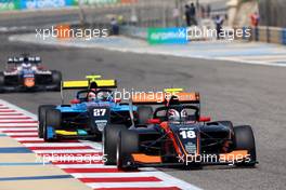 Rafael Villagomez (MEX) Van Amersfoort Racing. 05.03.2023. FIA Formula 3 Championship, Rd 1, Feature Race, Sakhir, Bahrain, Sunday.