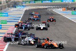 Jonny Edgar (GBR) MP Motorsport. 05.03.2023. FIA Formula 3 Championship, Rd 1, Feature Race, Sakhir, Bahrain, Sunday.