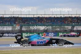 Sophia Floersch (GER) PHM Racing by Charouz. 08.07.2023. FIA Formula 3 Championship, Rd 7, Sprint Race, Silverstone, England, Saturday.