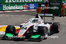 Christian Mansell (GBR) Campos Racing. 26.05.2023. FIA Formula 3 Championship, Rd 4, Monte Carlo, Monaco, Friday.