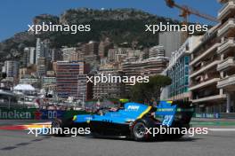 Taylor Barnard (GBR) Jenzer Motorsport. 26.05.2023. FIA Formula 3 Championship, Rd 4, Monte Carlo, Monaco, Friday.