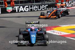 Gabriele Mini (ITA) Hitech Pulse-Eight. 26.05.2023. FIA Formula 3 Championship, Rd 4, Monte Carlo, Monaco, Friday.