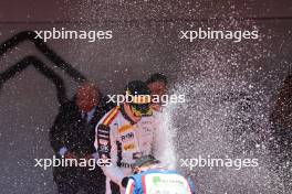 Race winner Josep Maria Marti (ESP) Campos Racing celebrates on the podium. 27.05.2023. FIA Formula 3 Championship, Rd 4, Monte Carlo, Monaco, Saturday.