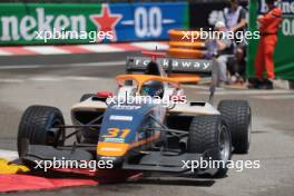 Piotr Wisnicki (POL) PHM Racing by Charouz. 25.05.2023. FIA Formula 3 Championship, Rd 4, Monte Carlo, Monaco, Thursday.