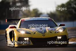 Ben Keating (USA) / Nicolas Varrone (ARG) / Nicky Catsburg (NLD) #33 Corvette Racing Chevrolet Corvette C8.R. 17.03.2023. FIA World Endurance Championship, Round 1, 1000 Miles of Sebring, Sebring, Florida, USA.