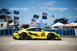 Claudio Schiavoni (ITA) / Andrea Piccini (ITA) / Matteo Cressoni (ITA) #60 Iron Lynx Ferrari 480 GTE EVO. 17.03.2023. FIA World Endurance Championship, Round 1, 1000 Miles of Sebring, Sebring, Florida, USA.