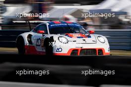 PJ Hyett (USA) / Gunnar Jeannette (USA) / Matteo Cairoli (ITA) #56 Project 1 - AO, Porsche 911 RSR - 19. 17.03.2023. FIA World Endurance Championship, Round 1, 1000 Miles of Sebring, Sebring, Florida, USA.