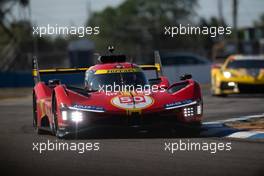 Antonio Fuoco (ITA) / Miguel Molina (ESP) / Nicklas Nielsen (DEN) #50 Ferrari AF Corse, Ferrari 499P. 16.03.2023. FIA World Endurance Championship, Round 1, 1000 Miles of Sebring, Sebring, Florida, USA.