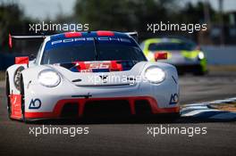 PJ Hyett (USA) / Gunnar Jeannette (USA) / Matteo Cairoli (ITA) #56 Project 1 - AO, Porsche 911 RSR - 19. 16.03.2023. FIA World Endurance Championship, Round 1, 1000 Miles of Sebring, Sebring, Florida, USA.