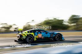 Paul Dalla Lana (CDN) / Nicki Thiim (DEN) / Axcil Jefferies (ZIM) / Thomas Merrill (USA) #98 Northwest AMR, Aston Martin Vantage AMR. 17.03.2023. FIA World Endurance Championship, Round 1, 1000 Miles of Sebring, Sebring, Florida, USA.
