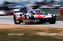 Mike Conway (GBR) / Kamui Kobayashi (JPN) / Jose Maria Lopez (ARG) #07 Toyota Gazoo Racing Toyota GR010 Hybrid. 17.03.2023. FIA World Endurance Championship, Round 1, 1000 Miles of Sebring, Sebring, Florida, USA.