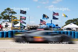 Paul di Resta (GBR) / Mikkel Jensen (DEN) / Jean-Eric Vergne (FRA) #93 Peugeot TotalEnergies Peugeot 9X8. 17.03.2023. FIA World Endurance Championship, Round 1, 1000 Miles of Sebring, Sebring, Florida, USA.