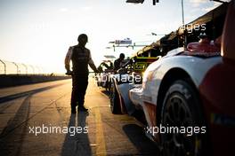 Toyota Gazoo Racing in the pits. 16.03.2023. FIA World Endurance Championship, Round 1, 1000 Miles of Sebring, Sebring, Florida, USA.