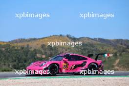 Rahel Frey (SUI) / Michelle Gatting (DEN) / Sarah Bovy (BEL) #85 Iron Dames Ferrari 488 GTE - EVO. 14.04.2023. FIA World Endurance Championship, Round 2, Six Hours of Portimao. Portimao, Portugal.
