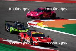 Luis Perez Companc (ARG) / Lilou Wadoux (FRA) / Alessio Rovera (ITA) #83 Richard Mille AF Corse Ferrari 488 GTE EVO. 14.04.2023. FIA World Endurance Championship, Round 2, Six Hours of Portimao. Portimao, Portugal.