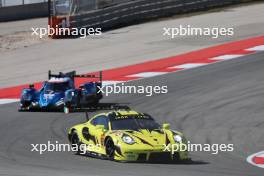 Claudio Schiavoni (ITA) / Matteo Cressoni (ITA) / Alessio Picariello (ITA) #60 Iron Lynx Porsche 911 RSR - 19. 14.04.2023. FIA World Endurance Championship, Round 2, Six Hours of Portimao. Portimao, Portugal.