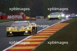 Ben Keating (USA) / Nicolas Varrone (ARG) / Nicky Catsburg (NLD) #33 Corvette Racing Chevrolet Corvette C8.R. 29.04.2023. FIA World Endurance Championship, Rd 3, Six Hours of Spa, Spa Francorchamps, Belgium.