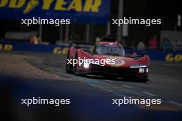 James Calado (GBR) / Alessandro Pier Guidi (ITA) / Antonio Giovinazzi (ITA) #51 AF Corse Ferrari 499P. 10.06.2023. FIA World Endurance Championship, Le Mans 24 Hours Race, Le Mans, France, Saturday.