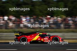 Antonio Fuoco (ITA) / Miguel Molina (ESP) / Nicklas Nielsen (DEN) #50 Ferrari AF Corse, Ferrari 499P. 07.06.2023. FIA World Endurance Championship, Le Mans 24 Hours Practice and Qualifying, Le Mans, France, Wednesday.