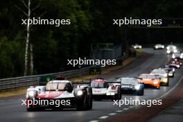 Sebastien Buemi (SUI) / Brendon Hartley (NZL) / Ryo Hirakawa (JPN) #08 Toyota Gazoo Racing, Toyota GR010, Hybrid. 10.06.2023. FIA World Endurance Championship, Le Mans 24 Hours Race, Le Mans, France, Saturday.