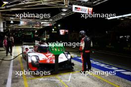 Mike Conway (GBR) / Kamui Kobayashi (JPN) / Jose Maria Lopez (ARG) #07 Toyota Gazoo Racing Toyota GR010 Hybrid practices a pit stop. 08.06.2023. FIA World Endurance Championship, Le Mans 24 Hours Practice and Qualifying, Le Mans, France, Thursday.