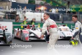 Tom Kristensen (DEN) representing Audi at the Centenary Parade. 09.06.2023. FIA World Endurance Championship, Le Mans 24 Hours Parades, Le Mans, France, Friday.