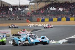 Franck Mailleux (FRA) / Nathanael Berthon (FRA) / Esteban Gutierrez #709 Glickenhaus Racing, Glickenhaus 007. 10.06.2023. FIA World Endurance Championship, Le Mans 24 Hours Race, Le Mans, France, Saturday.