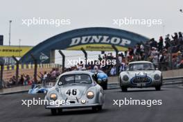 Histroric Porsche at the Centenary Parade. 09.06.2023. FIA World Endurance Championship, Le Mans 24 Hours Race, Le Mans, France, Friday.