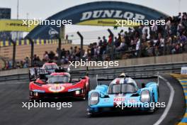 Romain Dumas (FRA) / Oliver Pla (FRA) / Ryan Briscoe (AUS) #708 Glickenhaus Racing, Glickenhaus 007. 11.06.2023. FIA World Endurance Championship, Le Mans 24 Hours Race, Le Mans, France, Sunday.