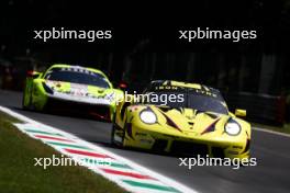 Claudio Schiavoni (ITA) / Matteo Cressoni (ITA) / Alessio Picariello (ITA) #60 Iron Lynx Porsche 911 RSR - 19. 07.07.2023. FIA World Endurance Championship, Rd 5, Six Hours Of Monza, Monza, Italy.